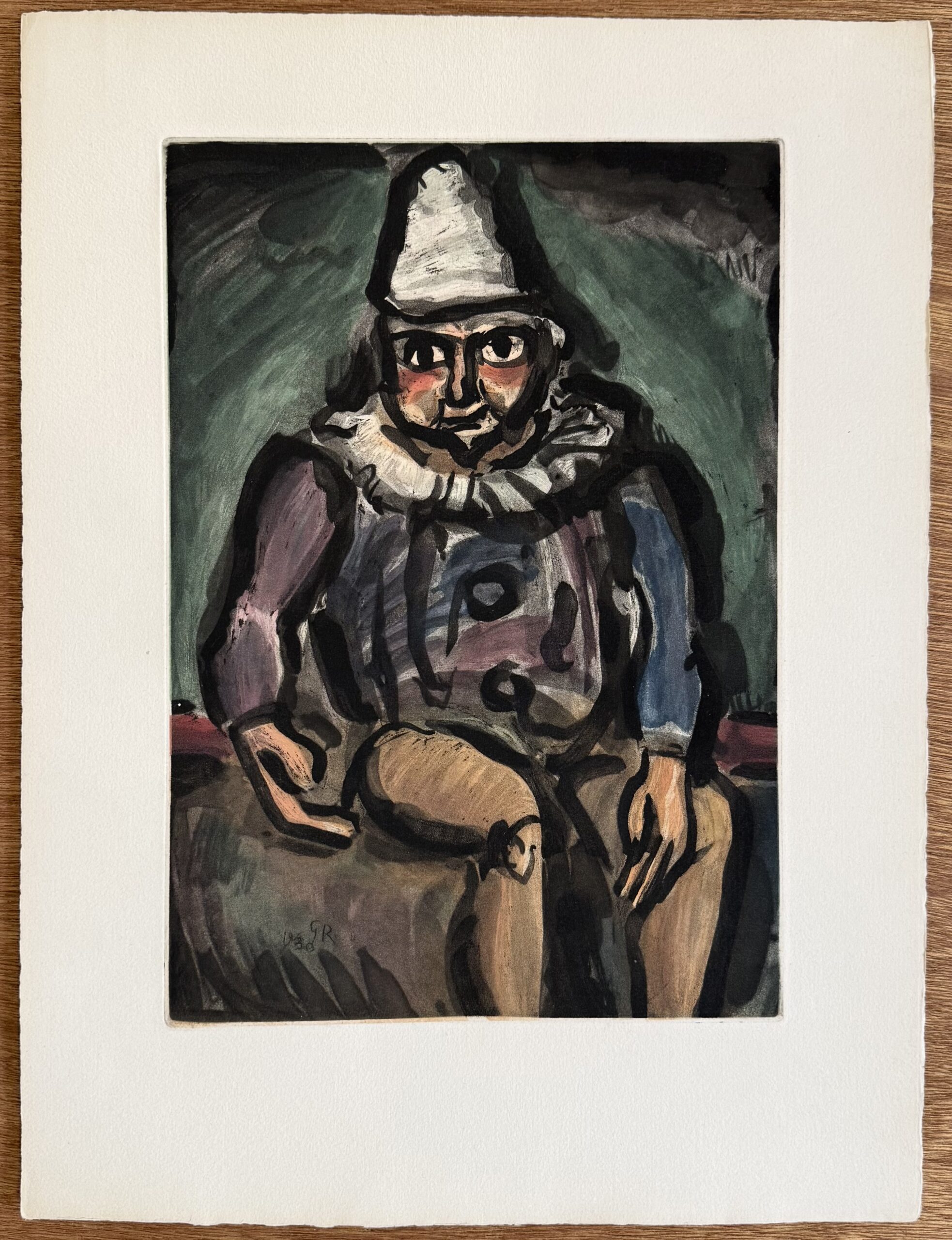 Georges ROUAULT : Le Vieux Clown, 1930 - Image 2