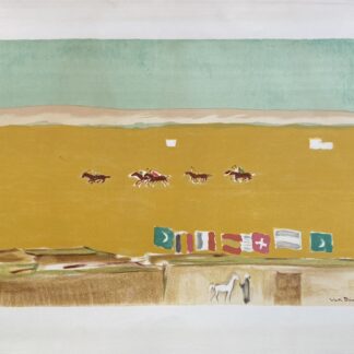 Kees VAN DONGEN : Le Polo à Alexandrie, c. 1948