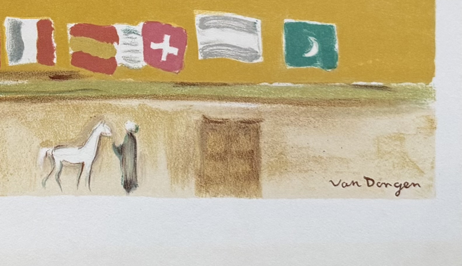 Kees VAN DONGEN : Le Polo à Alexandrie, c. 1948 - Image 2