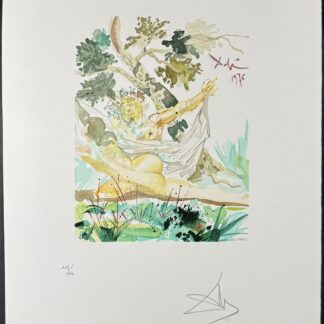 Salvador Dali - Infidèle épouse de Menelas, c. 1979 (Hand signed)