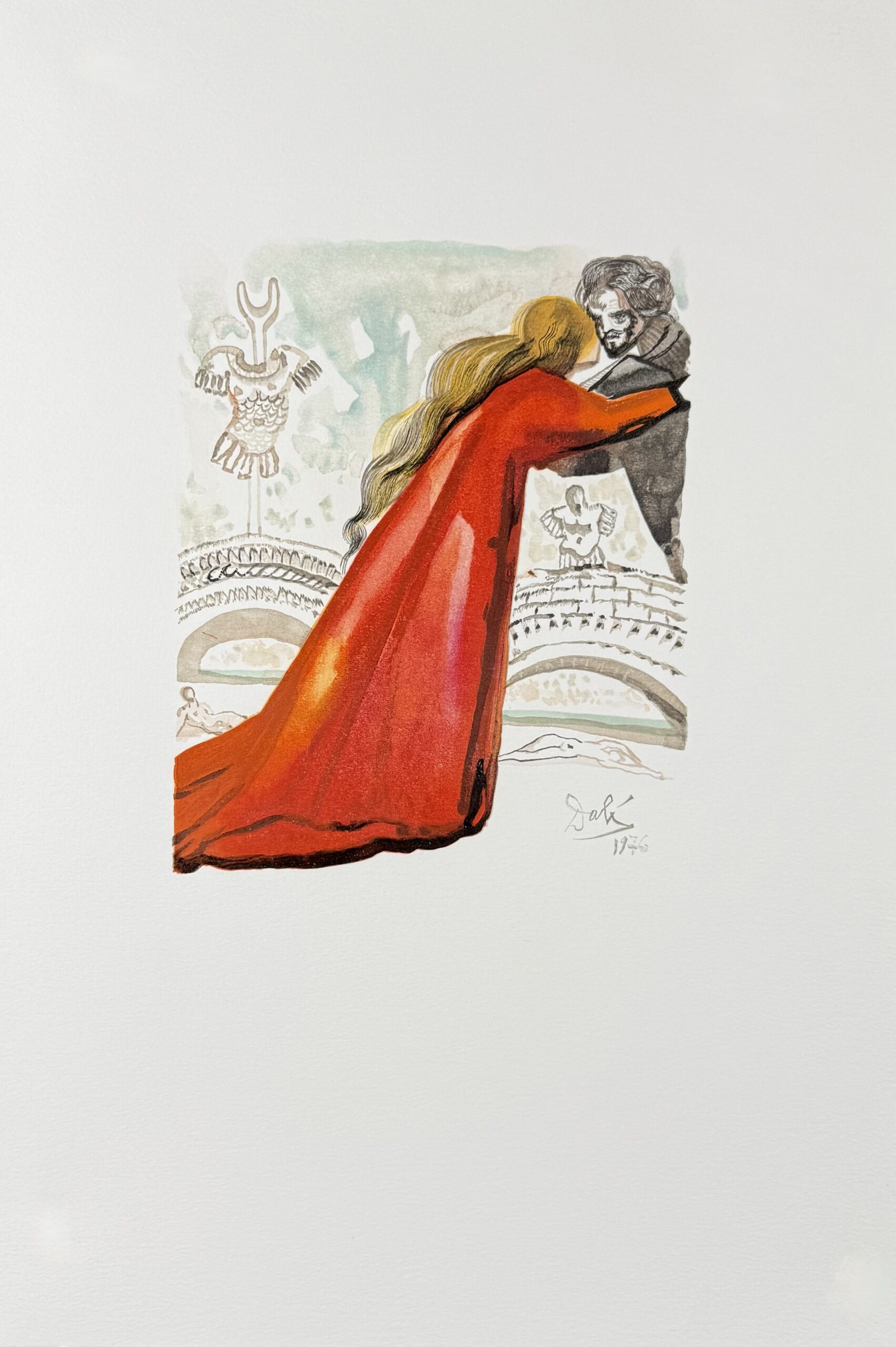 Salvador Dali - Pylade aimait Hermione, 1979