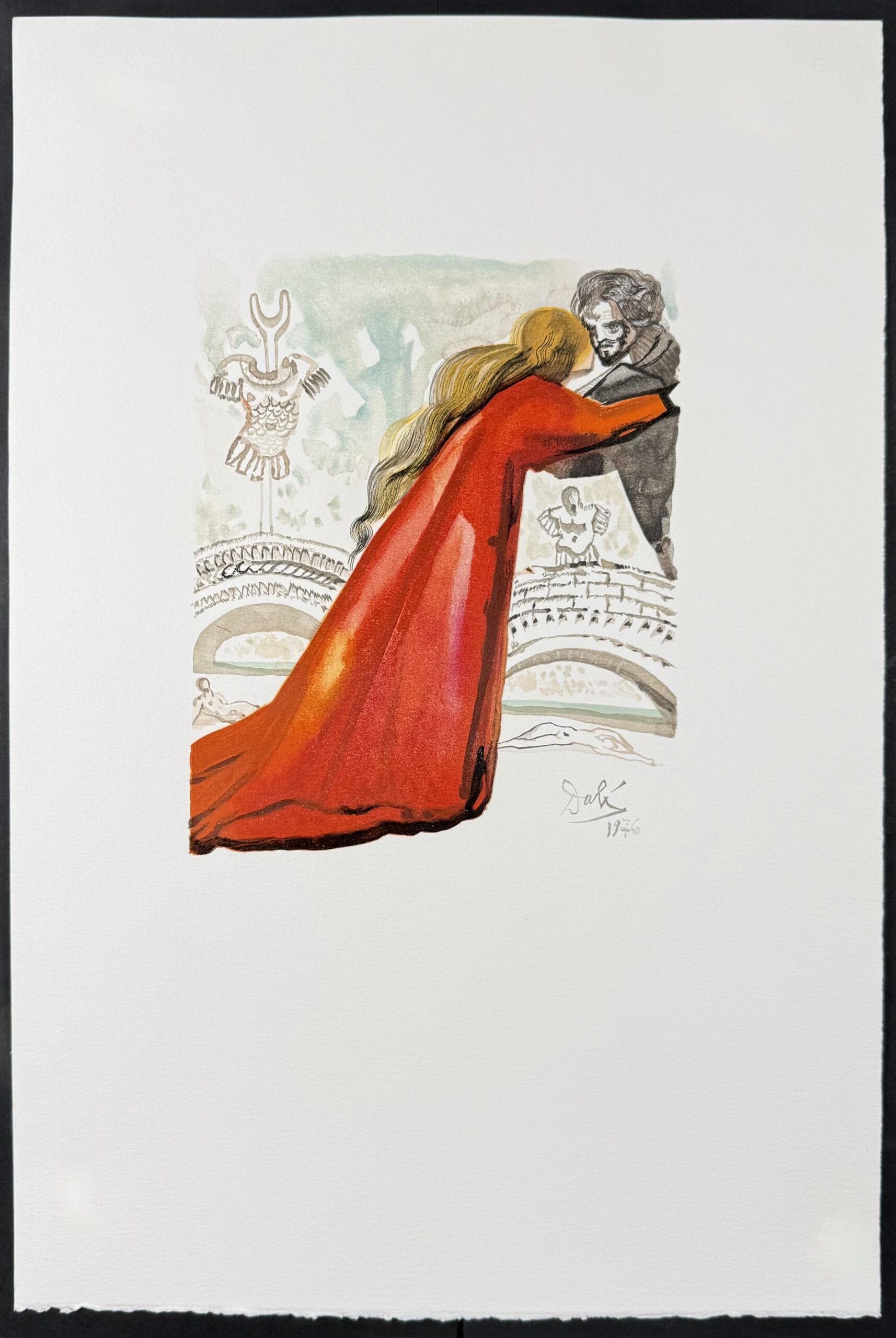 Salvador Dali - Pylade aimait Hermione, 1979 - Image 2