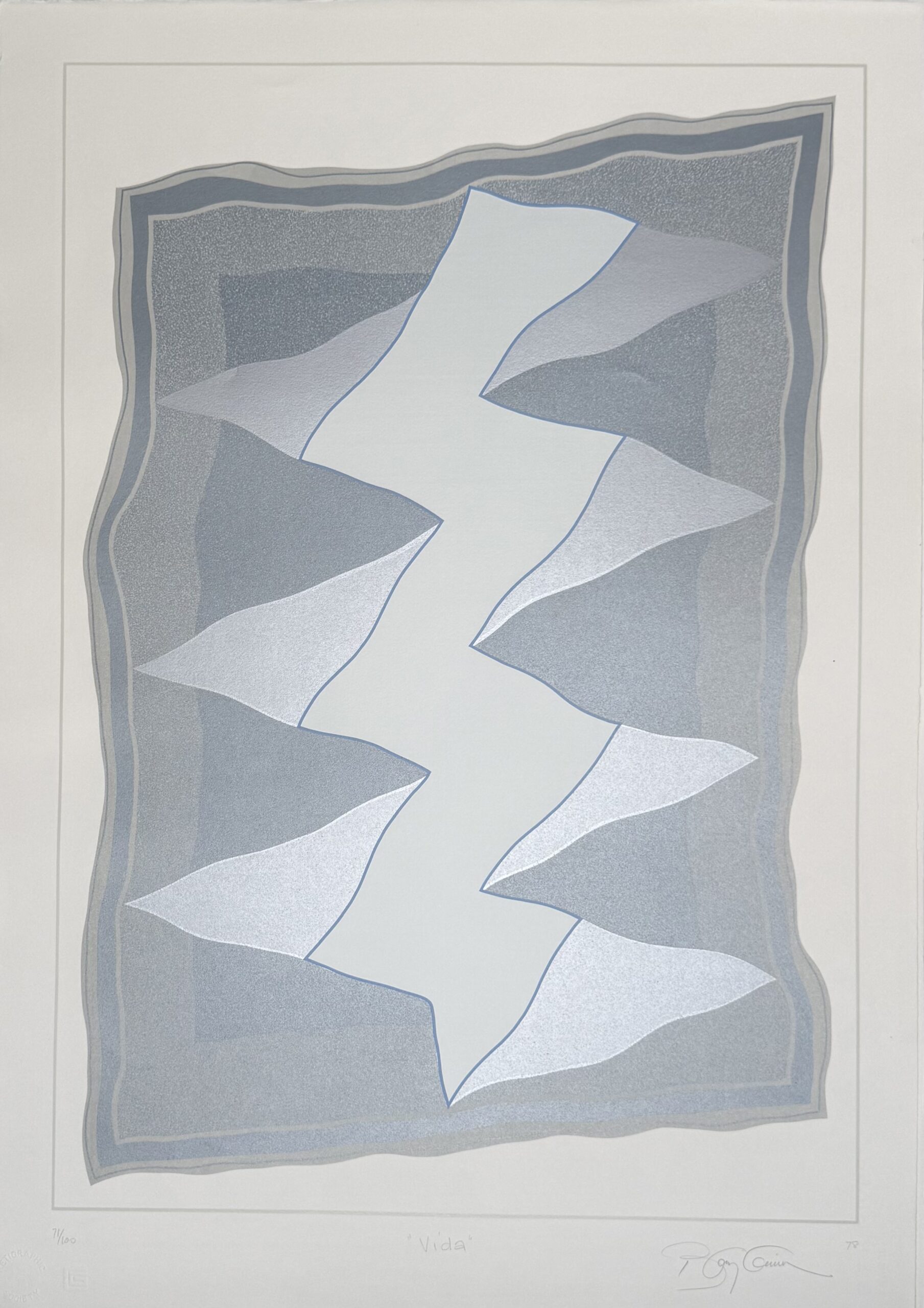 Anthony BENJAMIN : Vida, 1978 (signed)