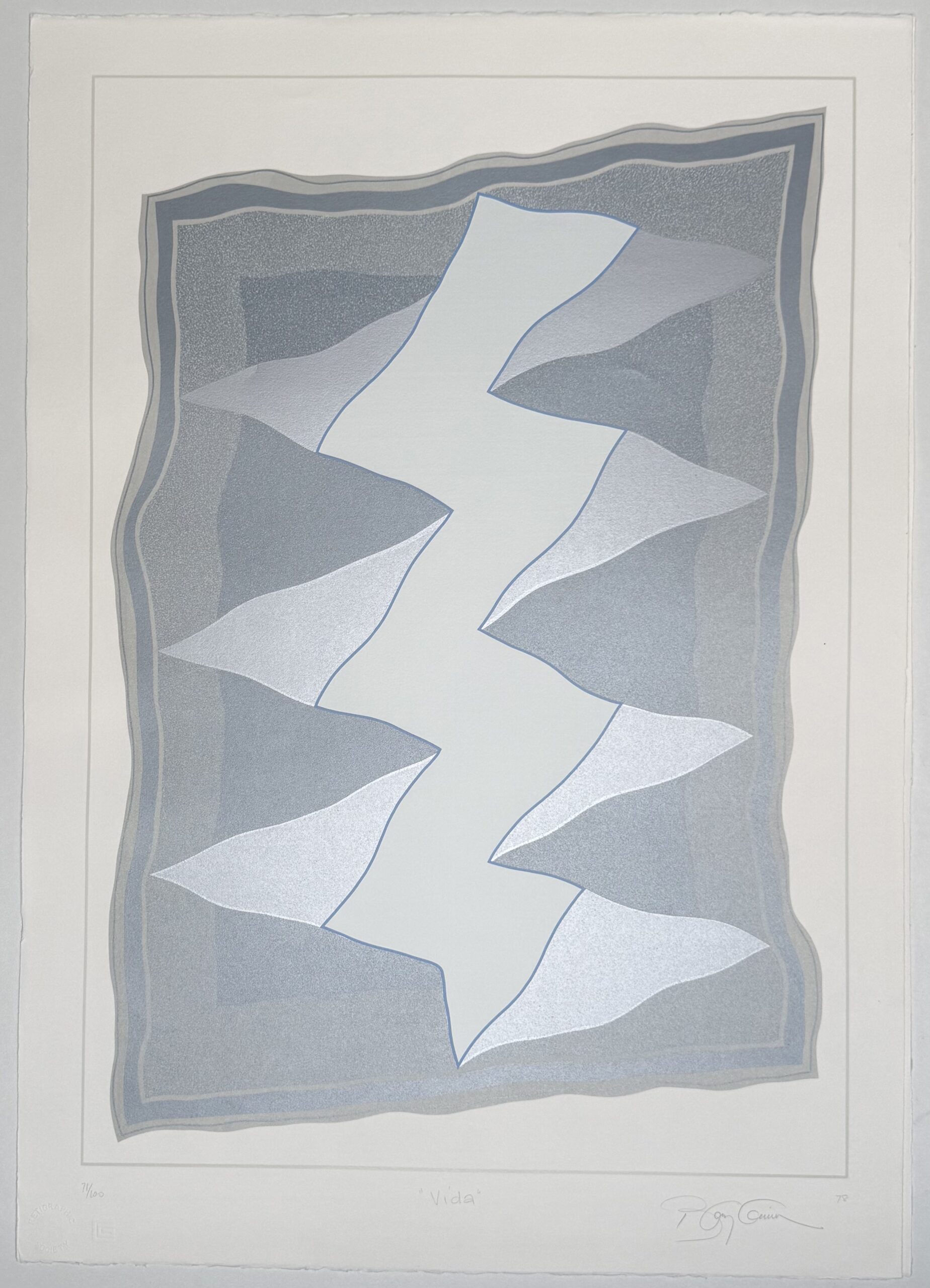 Anthony BENJAMIN : Vida, 1978 (signed) - Image 2