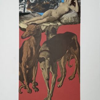 ERRÓ : La Maja aux lévriers, 1977 (signed)