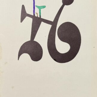 BRUNO MUNARI : Abstract composition (Arte concreta, plate 19), 1949