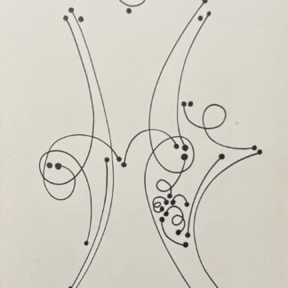 BRUNO MUNARI : Abstract composition (Arte concreta, plate 20), 1949