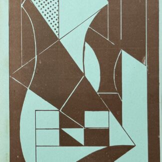 AUGUSTO GARAU : Abstract composition (Arte concreta, plate 12), 1949, hand signed