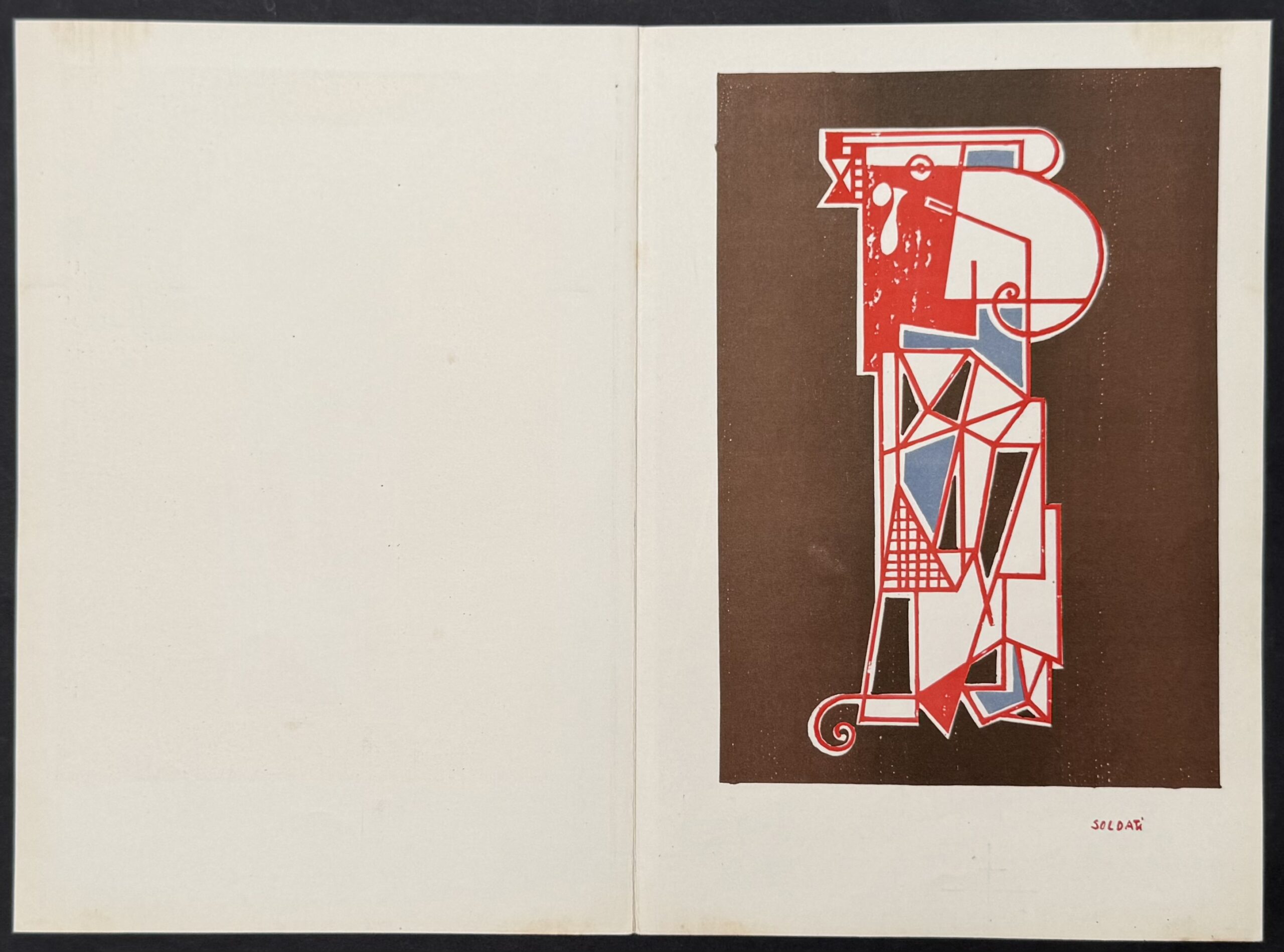 ATANASIO SOLDATI : Composition abstraite (Arte concreta, planche 21), 1949 – Image 2