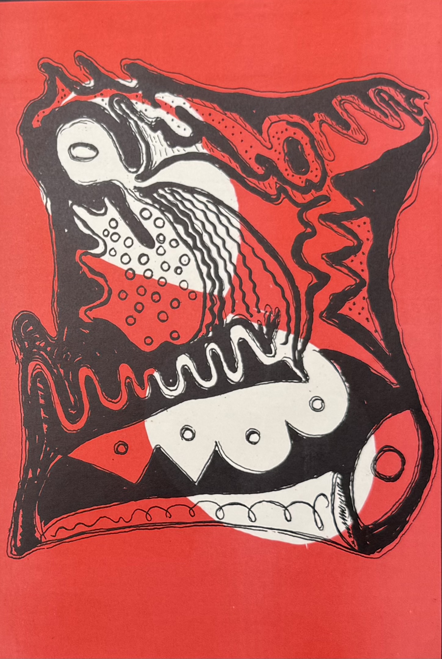 GILLO DORFLES : Abstract composition (Arte concreta, plate 7), 1949, hand signed