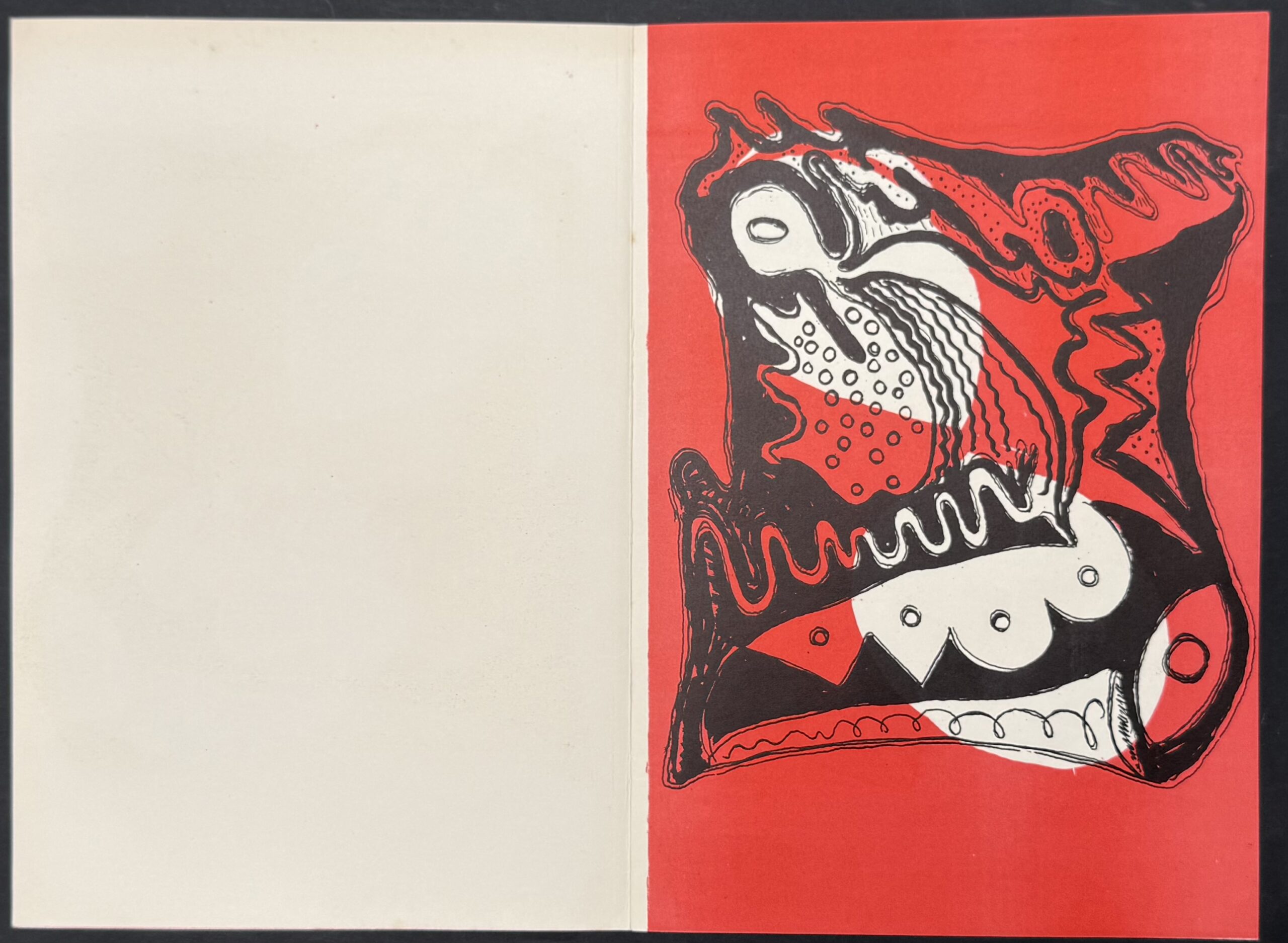 GILLO DORFLES : Abstract composition (Arte concreta, plate 7), 1949, hand signed - Image 3