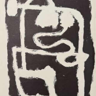 ENRICO BORDONI : Abstract composition (Arte concreta, plate 6), 1949