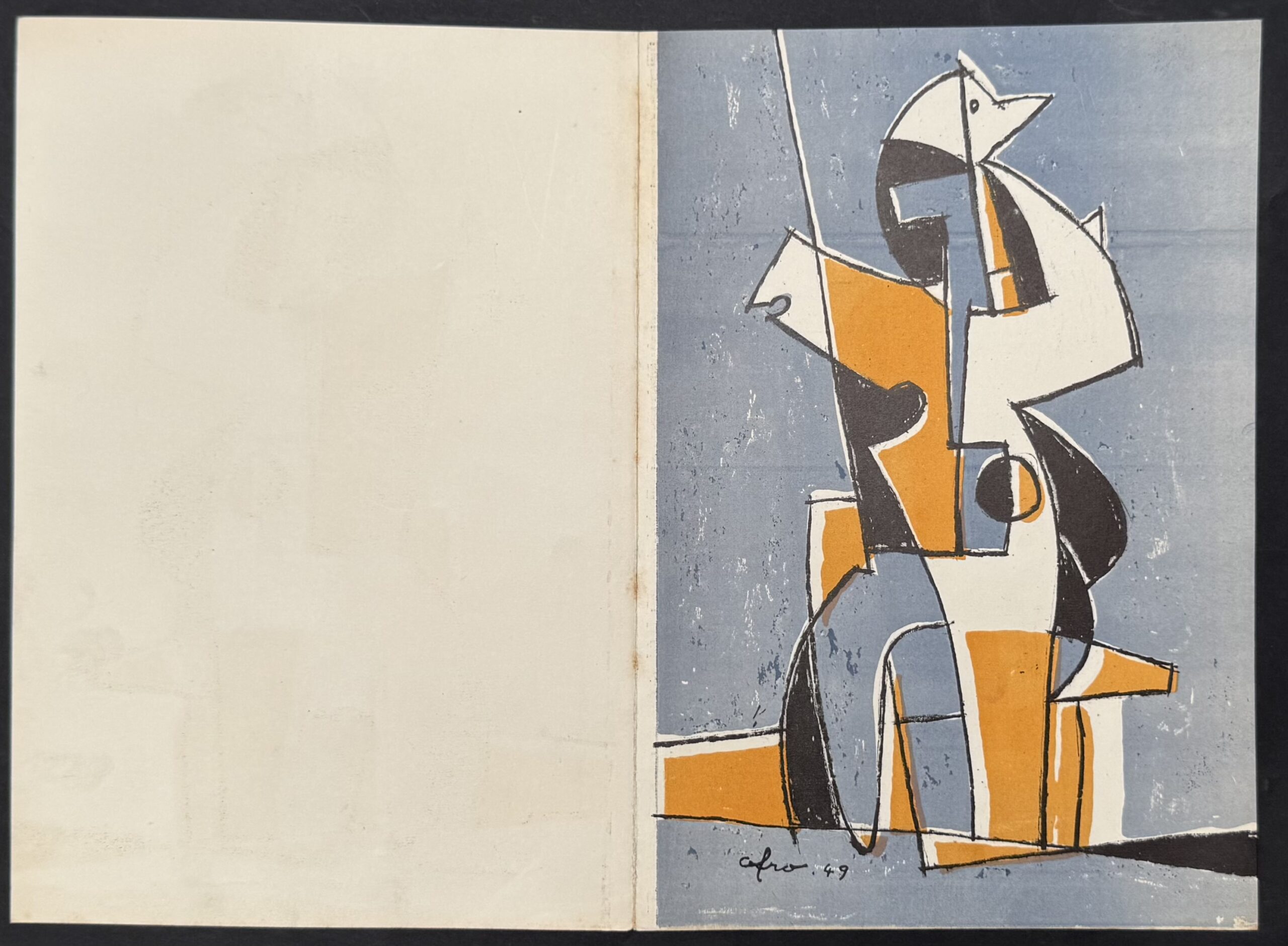 AFRO : Abstract composition (Arte concreta, plate 2), 1949 - Image 2