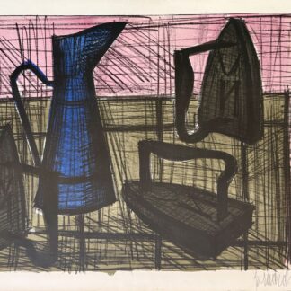Bernard BUFFET : Les fers à repasser, 1955 (signed)
