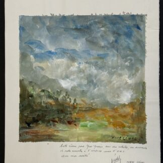 #Watercolour, #WorksOnPaper, #LivreDOr, #MarcCenal