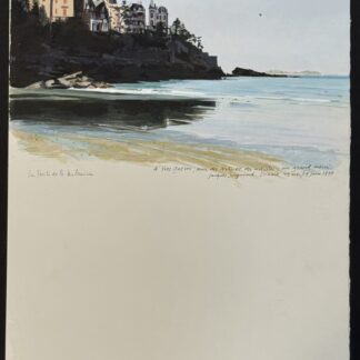 Jacques SORGNIARD : La Pointe de la Malouine, 1988 (signed)