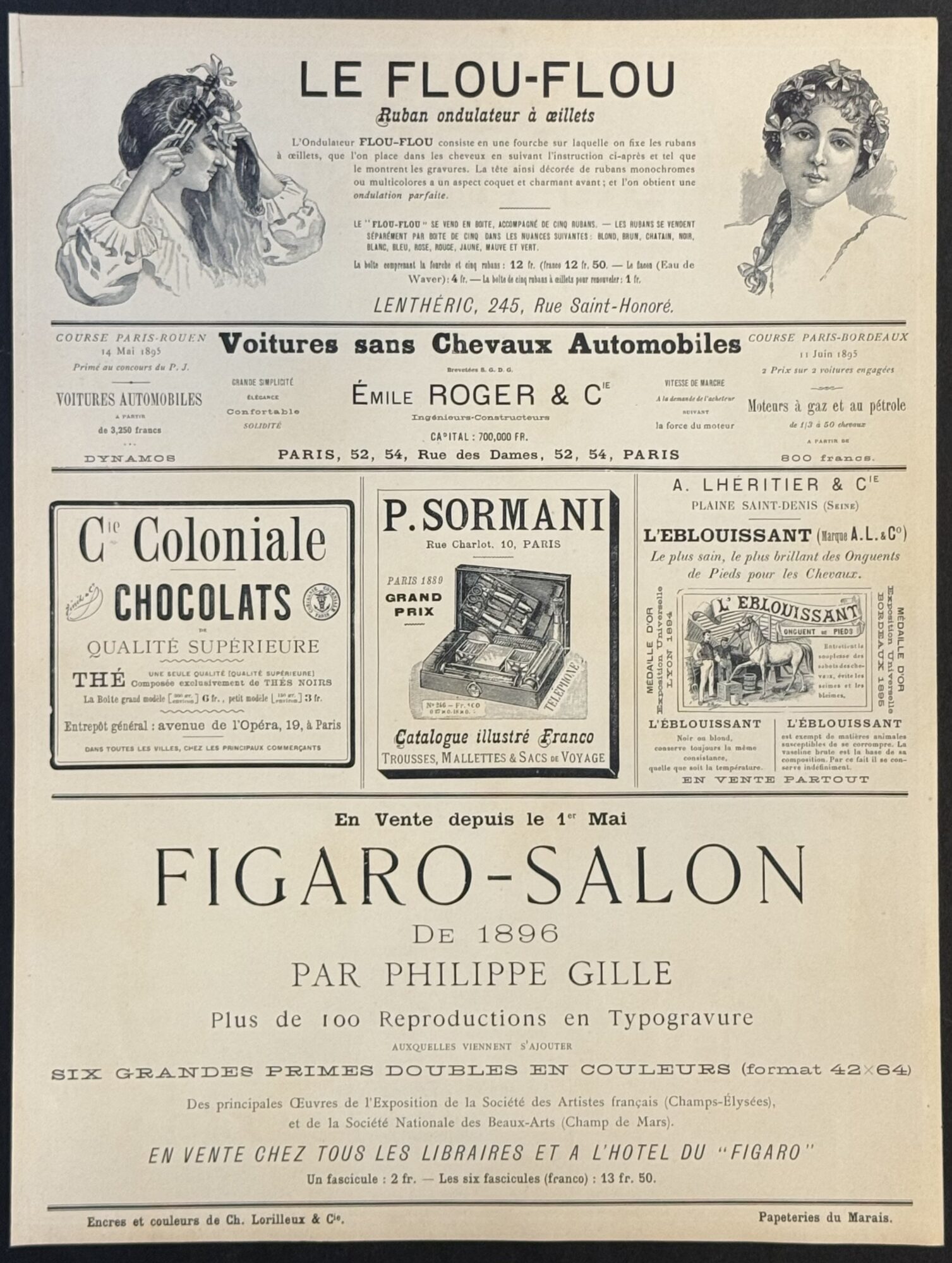 Alphonse Mucha (1860-1939) Le Figaro Illustré, Special Issue "Les Cafés-Concerts", June 1896 - Image 2