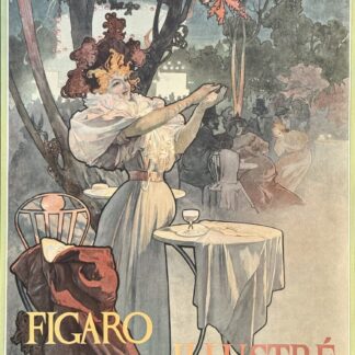 Alphonse Mucha (1860-1939) Le Figaro Illustré, Special Issue "Les Cafés-Concerts", June 1896