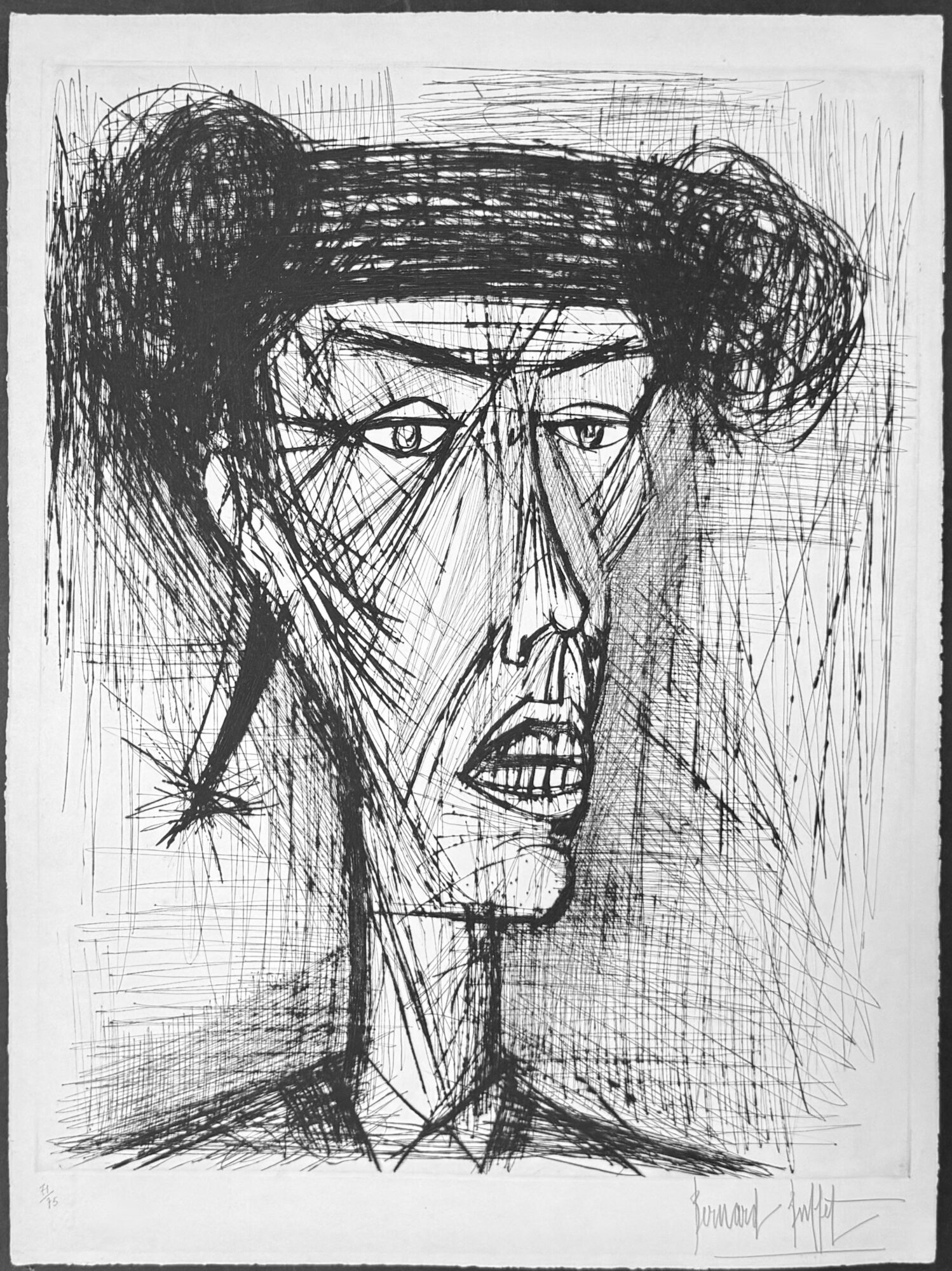 Bernard BUFFET : Torero II, 1961 (signed)