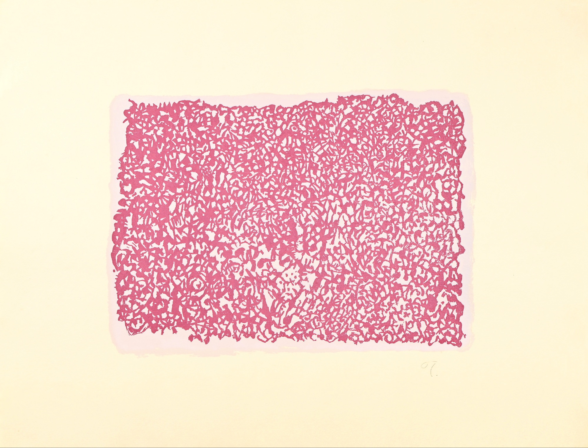 Mark TOBEY : Meanders, 1976 — trial proof (monogrammed)