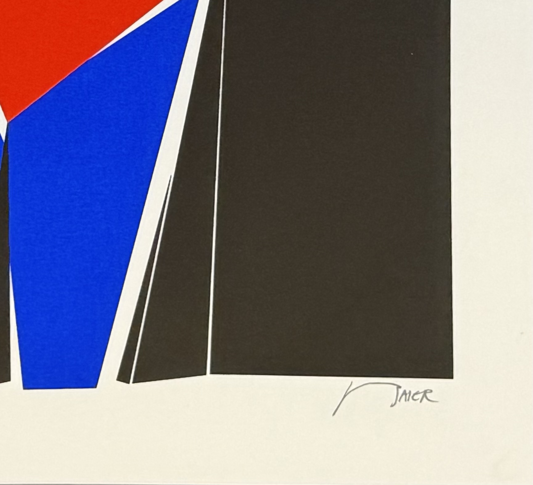 Jean BAIER : Untitled, 1970 (signed) - Image 2