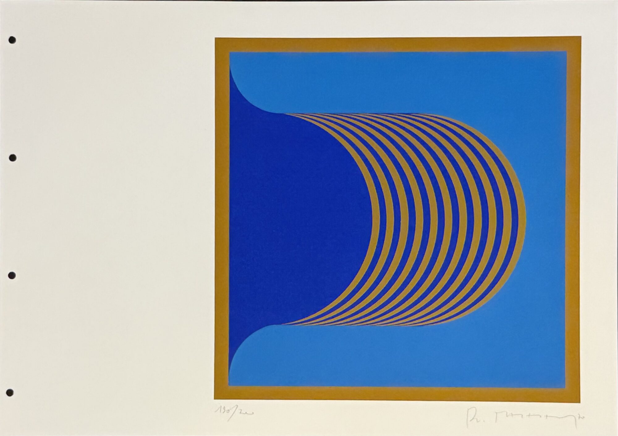 Robert TANNER : Untitled, 1970 (signed)