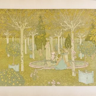 Gaston de Latenay - L'Estampe Moderne : Le Parc, 1897