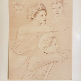 Paul Helleu - L'Estampe Moderne : Parisienne, 1898
