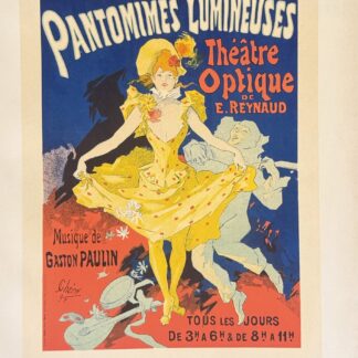Jules Chéret - Les Maîtres de l'Affiche : Pantomimes Lumineuses, 1892