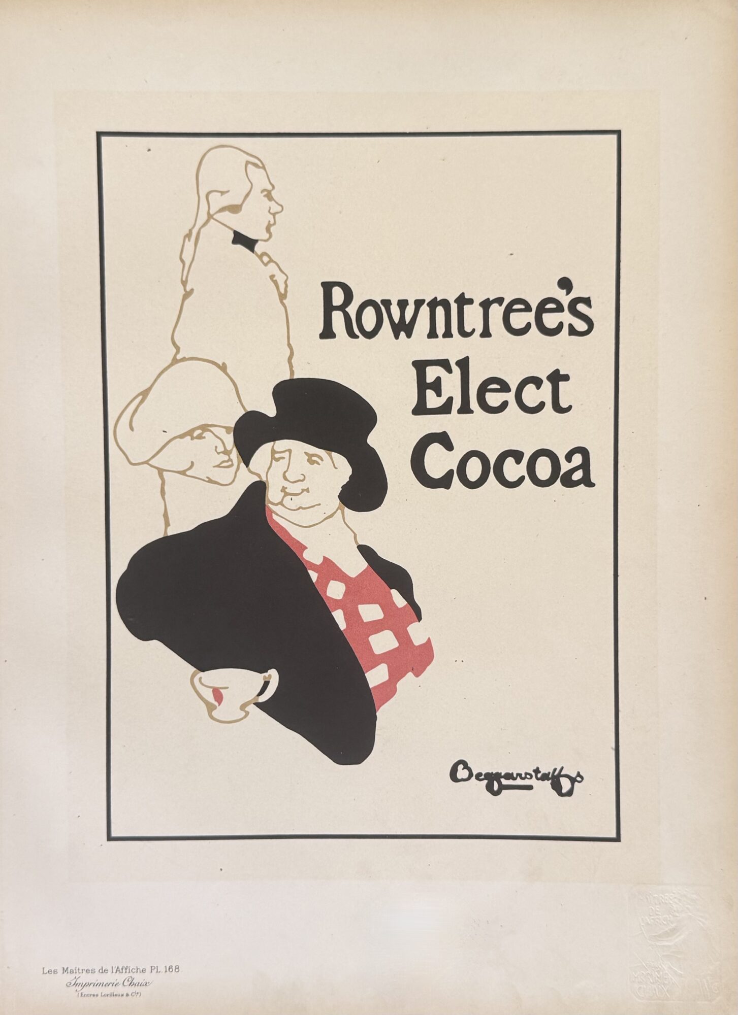 Beggarstaffs - Les Maîtres de l'Affiche : Rowntree's Elect Cocoa, 1896