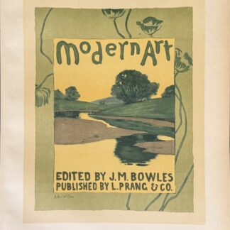 Arthur Wesley Dow - Les Maîtres de l'Affiche : Modern Art, 1895