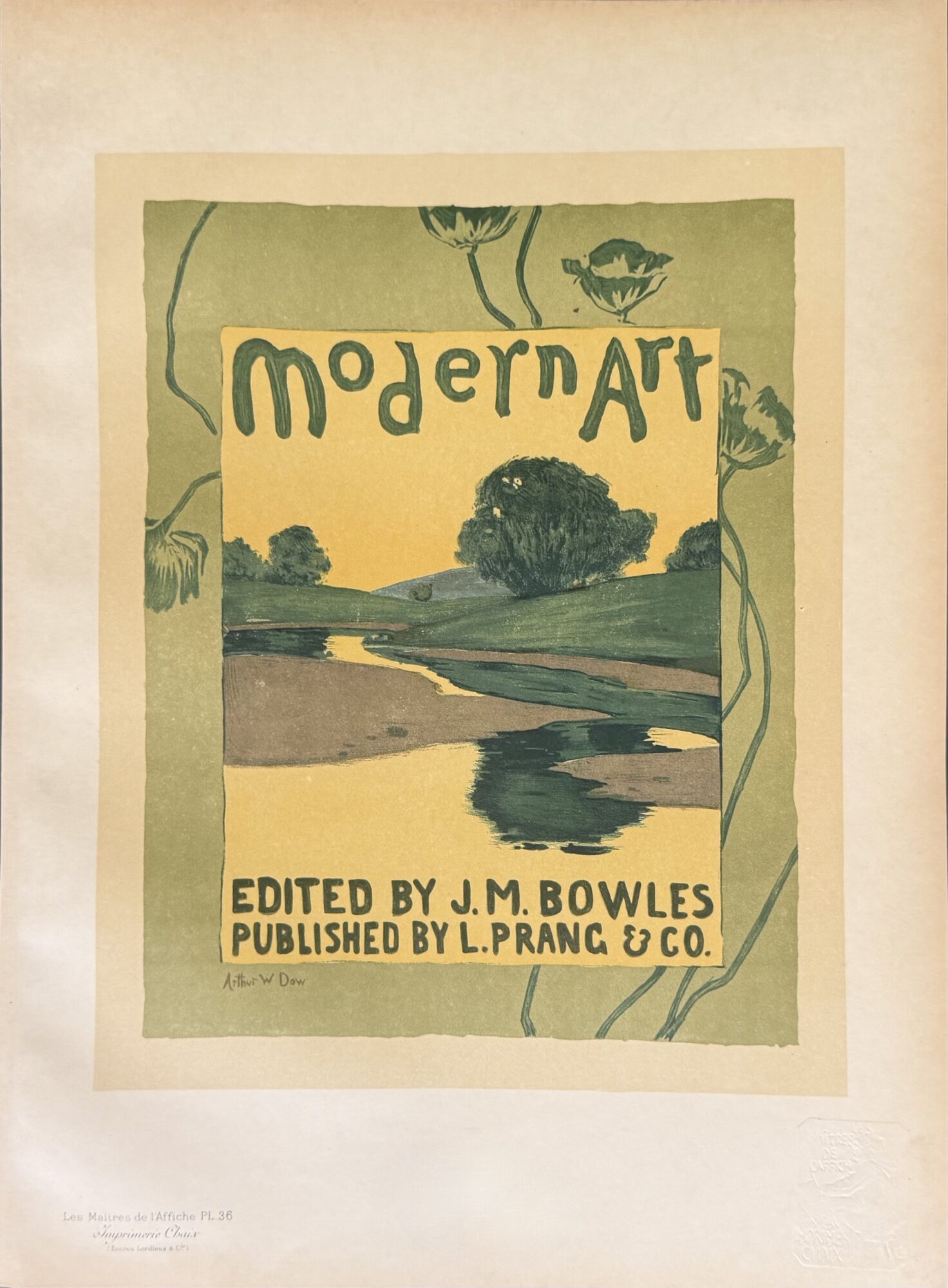 Arthur Wesley Dow - Les Maîtres de l'Affiche : Modern Art, 1895