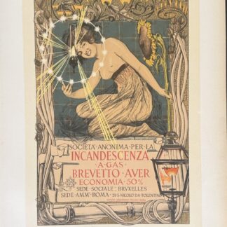 Giovanni Mataloni - Les Maîtres de l'Affiche : Incandescenza a Gas, 1895