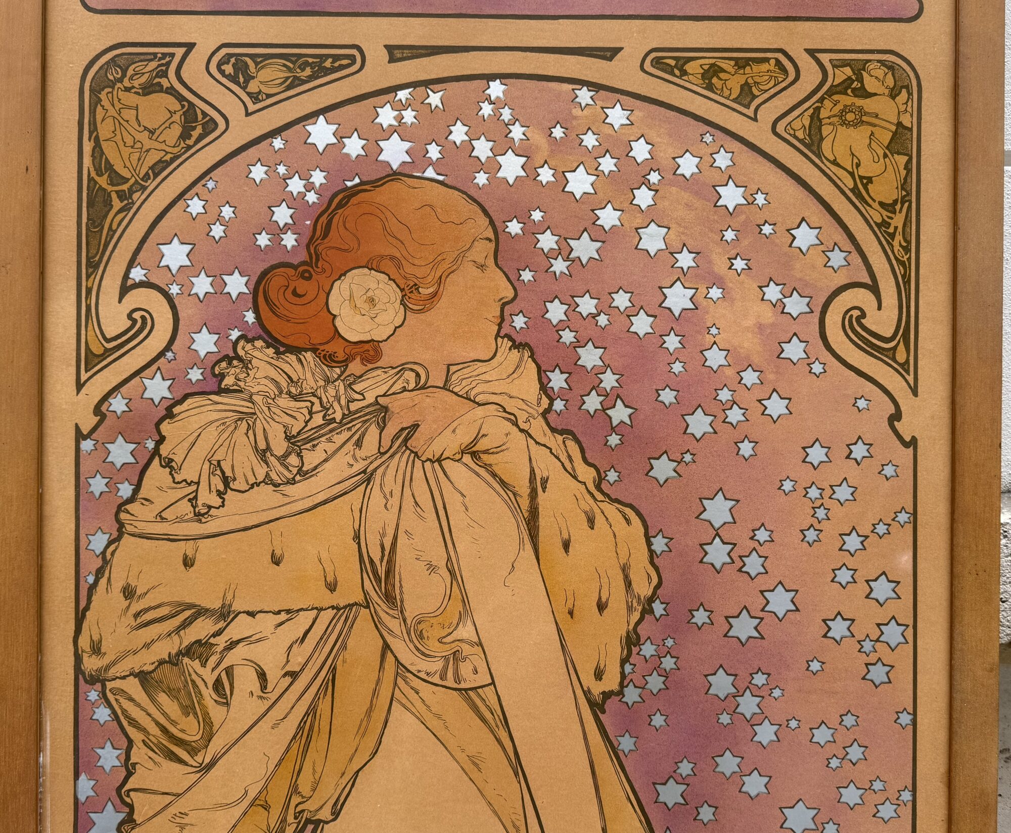 Alphonse Mucha : La Dame aux Camélias, 1896