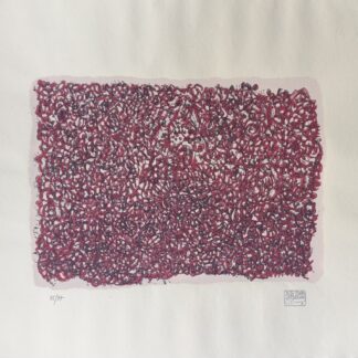 Mark TOBEY : Meanders, 1976 — plate IX (artist's seal), 35/77