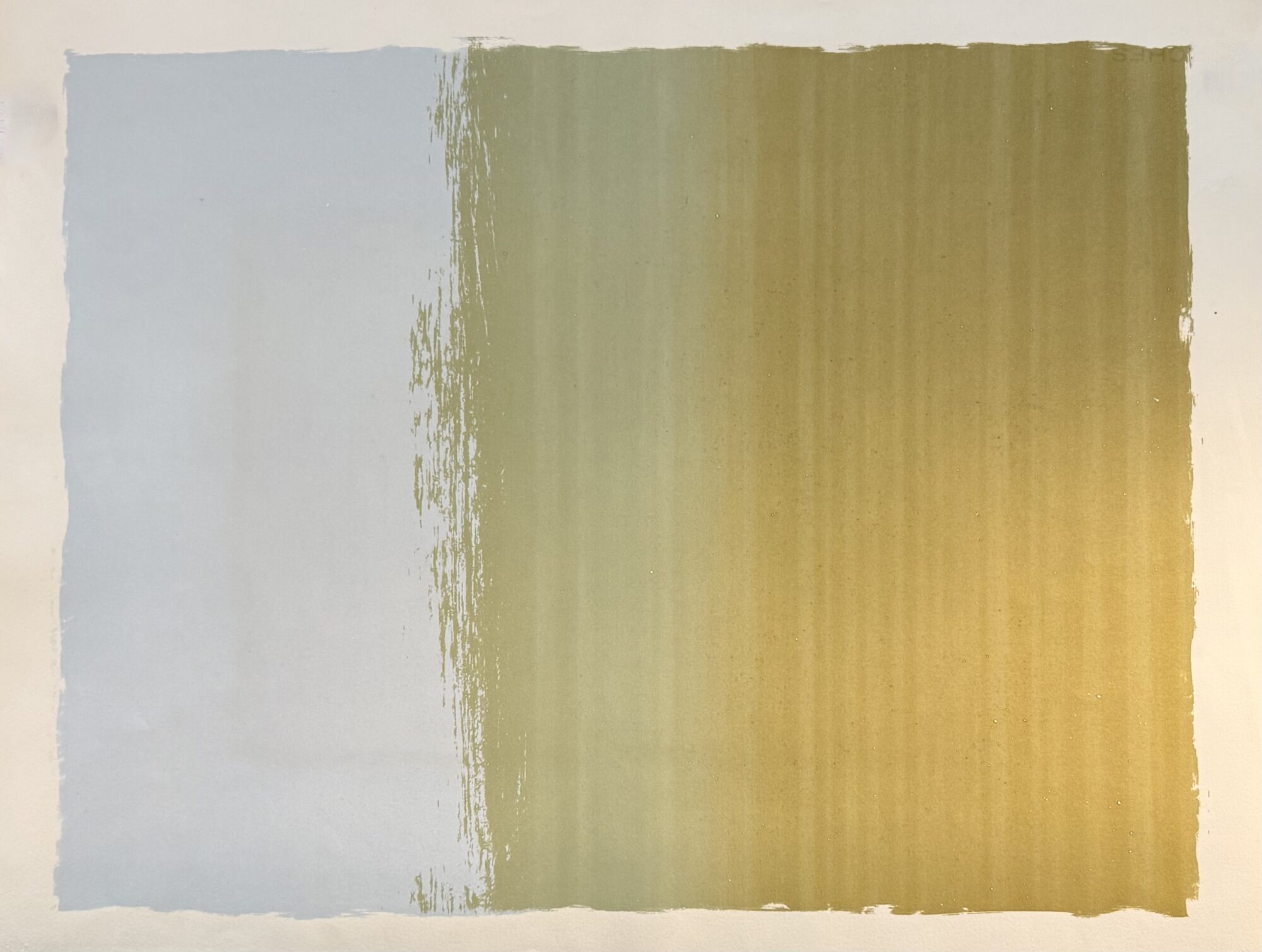 Mark TOBEY : Meanders, 1976 — bon à tirer, plate II, monogrammed by the artist - Image 2