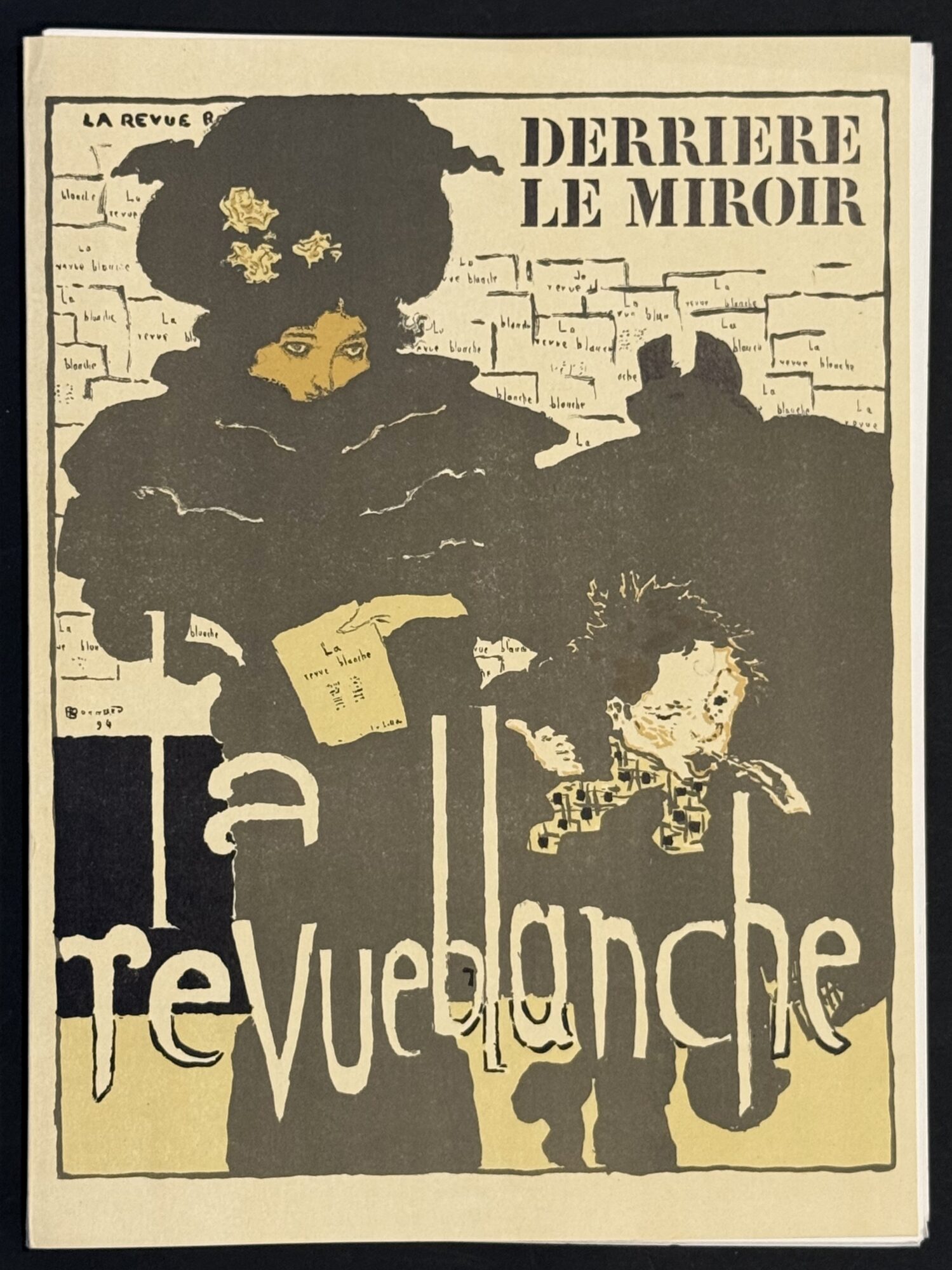 Pierre BONNARD, Henri de TOULOUSE-LAUTREC, Édouard VUILLARD (after) : Derrière le Miroir no 158-159, La Revue Blanche, 1966