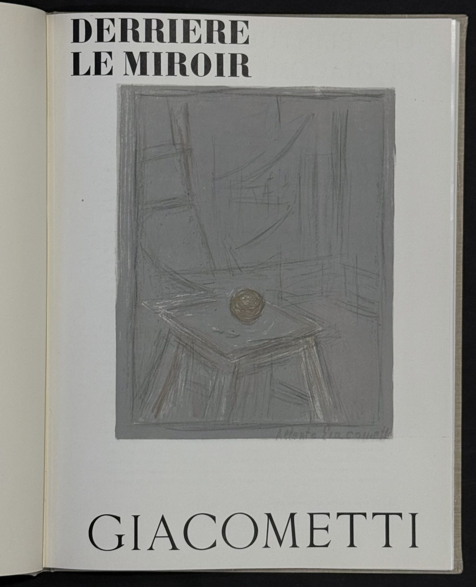 Alberto GIACOMETTI : Derrière le Miroir nos 39-40, 65 and 98, 1951–1957 - Image 9