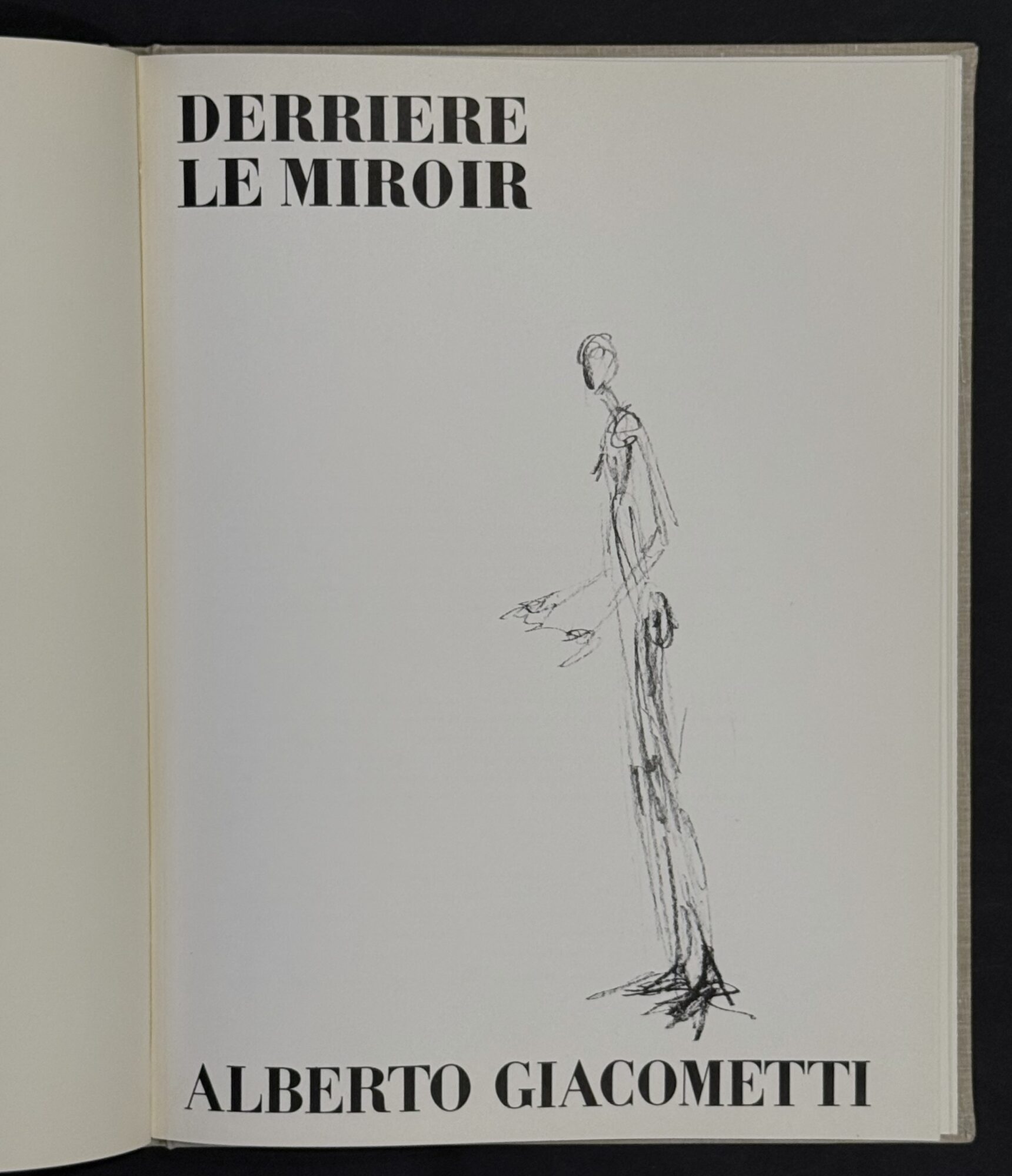 Alberto GIACOMETTI : Derrière le Miroir nos 39-40, 65 and 98, 1951–1957 - Image 6