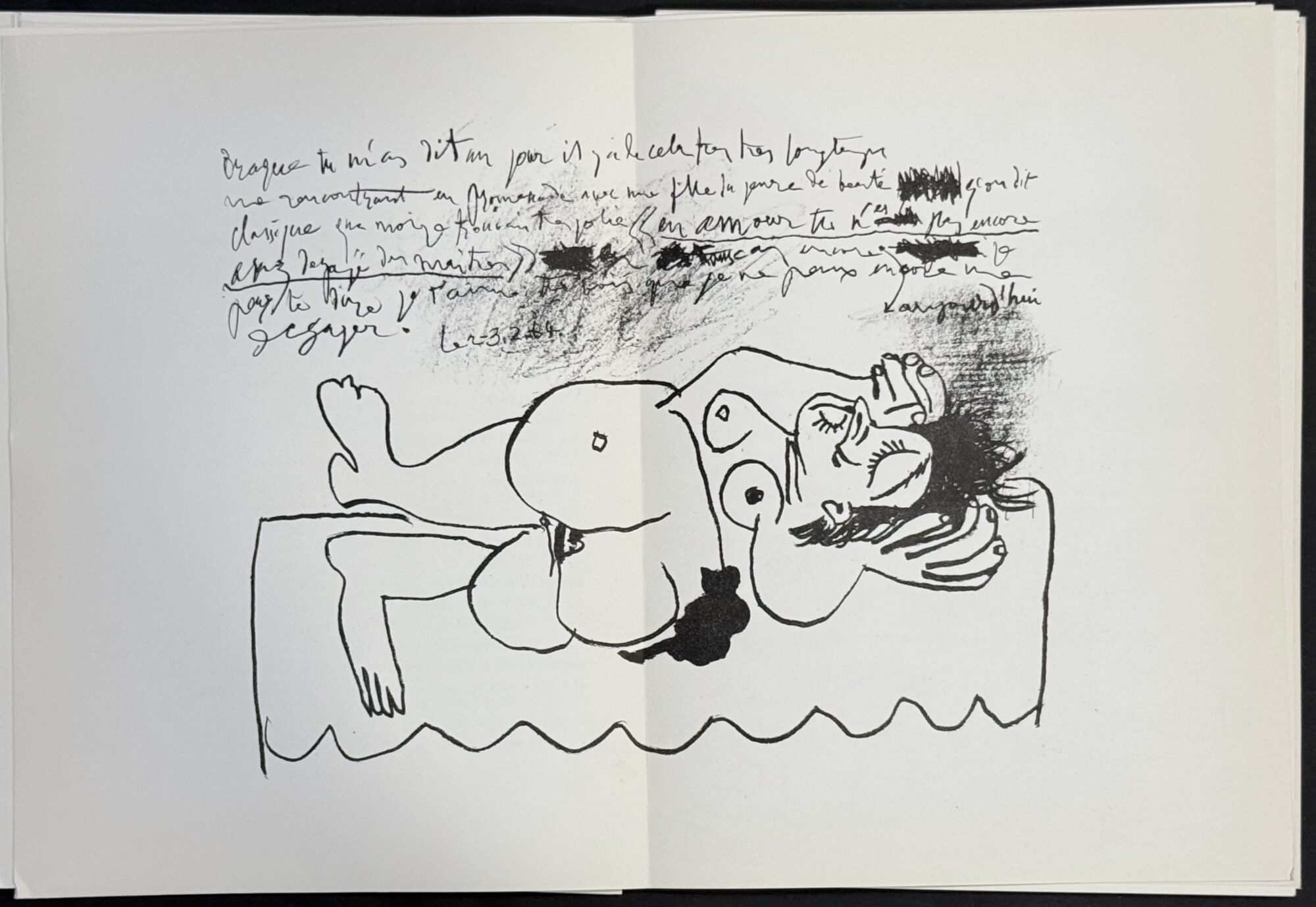 Pablo PICASSO, Joan MIRÓ et al. : Derrière le Miroir nos 144-145-146, Hommage à Georges Braque, 1964 - Image 2