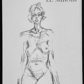 Alberto GIACOMETTI : Derrière le Miroir n° 127, 1961