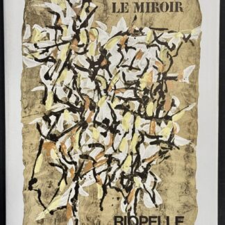 Jean-Paul RIOPELLE : Derrière le Miroir n° 160, 1966