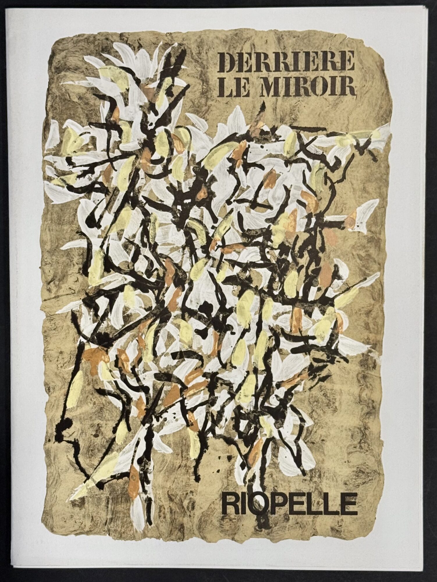 Jean-Paul RIOPELLE : Derrière le Miroir no 160, 1966