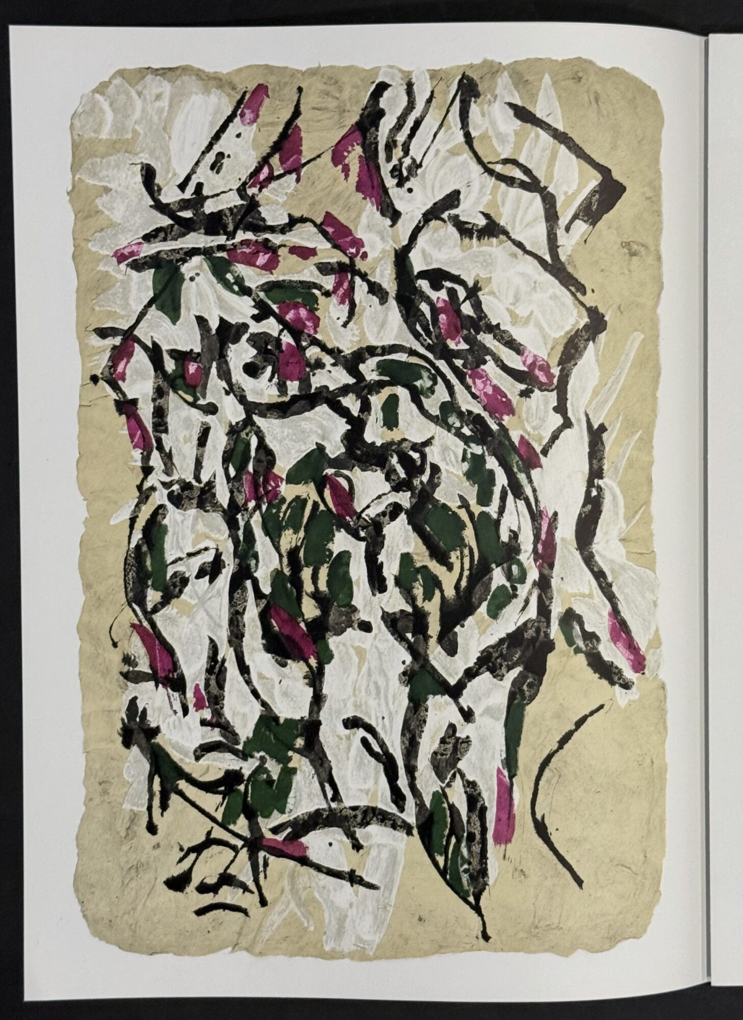 Jean-Paul RIOPELLE : Derrière le Miroir no 160, 1966 - Image 2