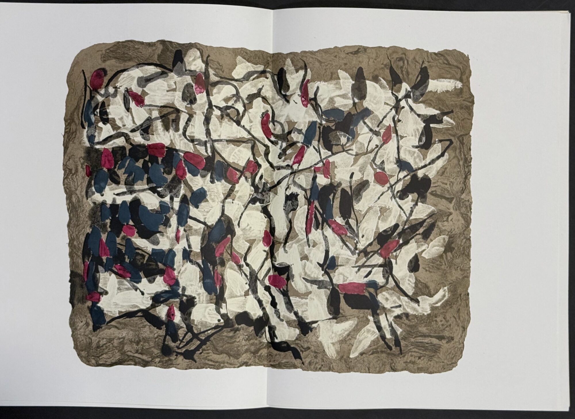 Jean-Paul RIOPELLE : Derrière le Miroir no 160, 1966 - Image 3