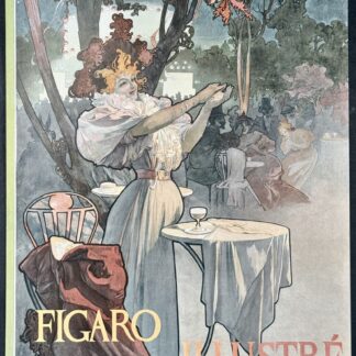 Alphonse MUCHA : Figaro Illustré, couverture du n° 75, juin 1896