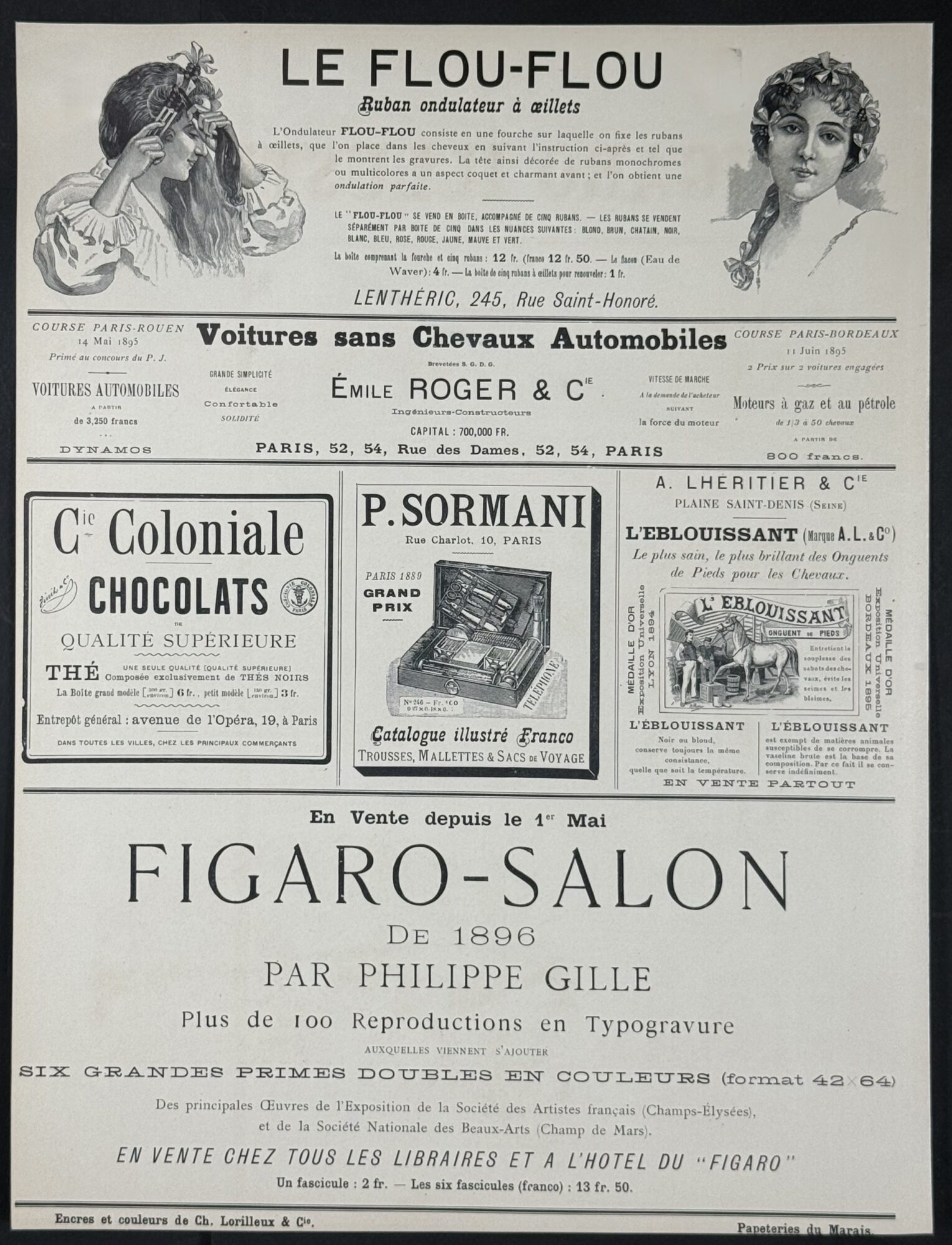Alphonse MUCHA : Figaro Illustré, couverture du n° 75, juin 1896 – Image 4