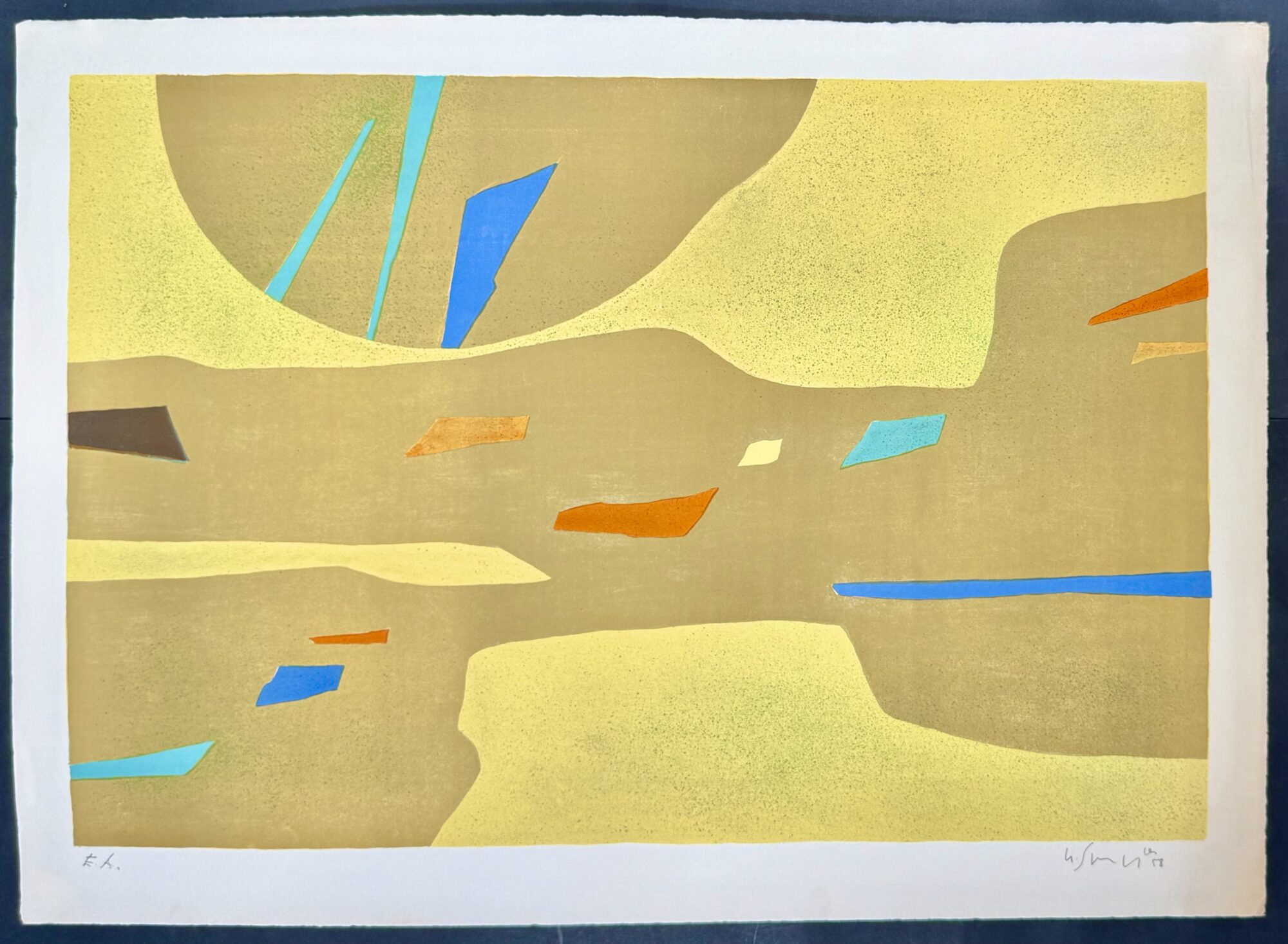 Gustave SINGIER : Provence, grande lumière, 1958 (signed)