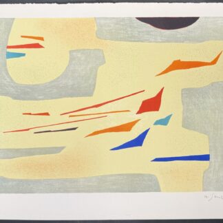 Gustave SINGIER : Provence, vent, lumière, 1958 (signé)