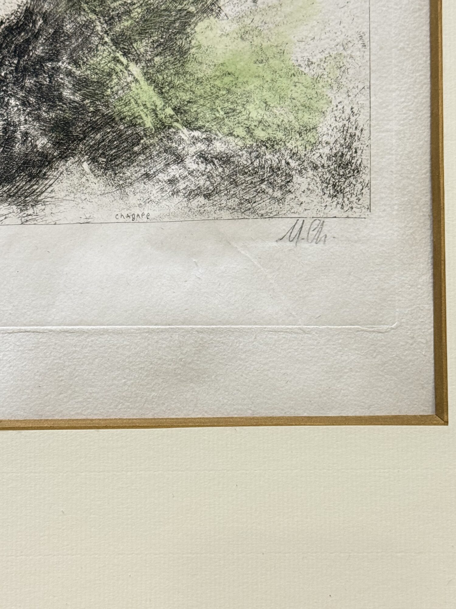 Marc CHAGALL : L'Enfant ressuscité par Élie (The Child Revived by Elijah), 1958 (signed) - Image 4